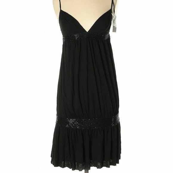NWT Guess Women Black Dress Xs $112 - Picture 1 of 2